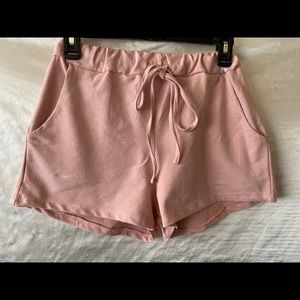 Pink shorts